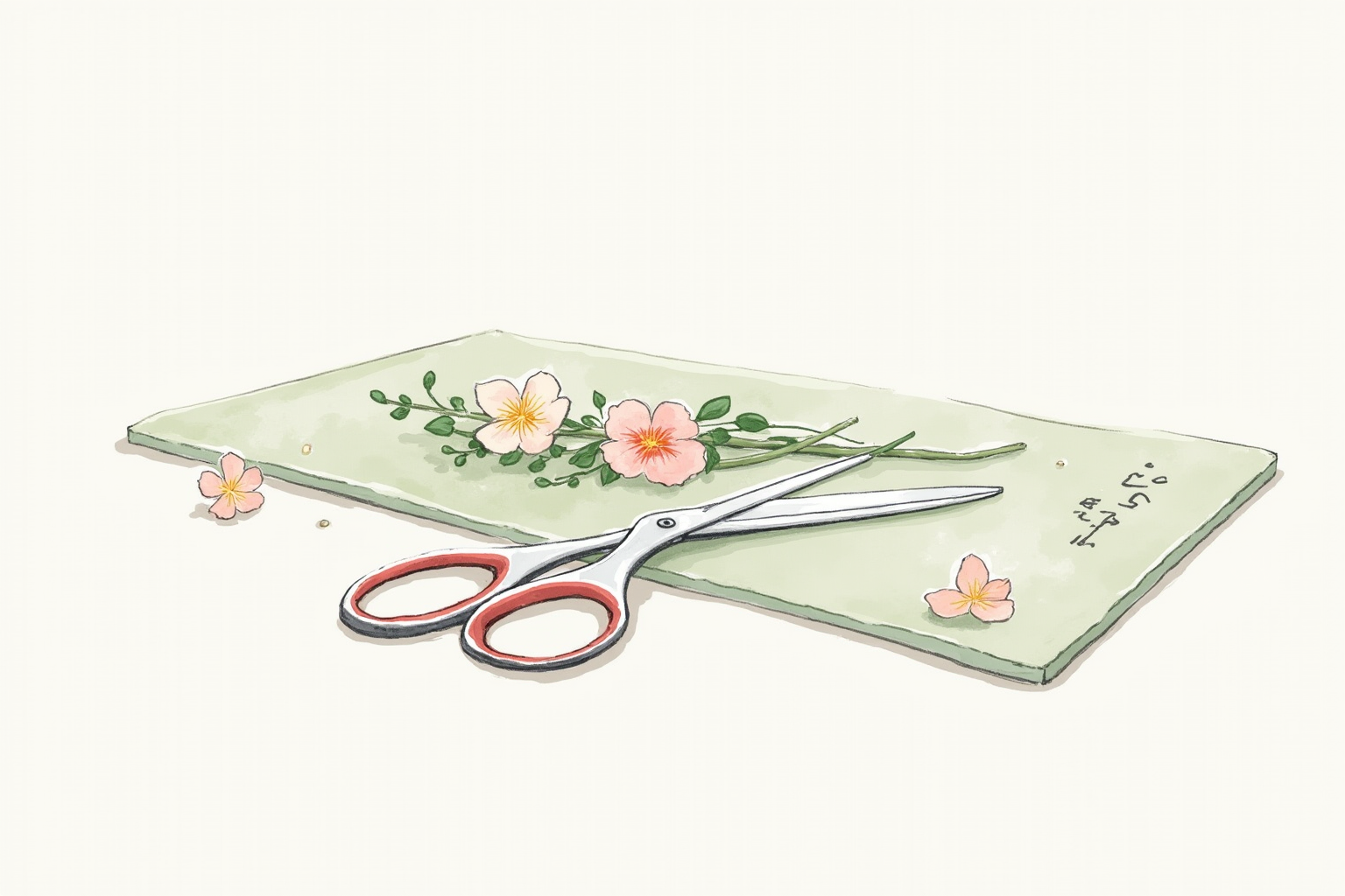 生け花入門：小さな部屋で花を美しく飾る道具と基本の日本向け実践イメージ 4