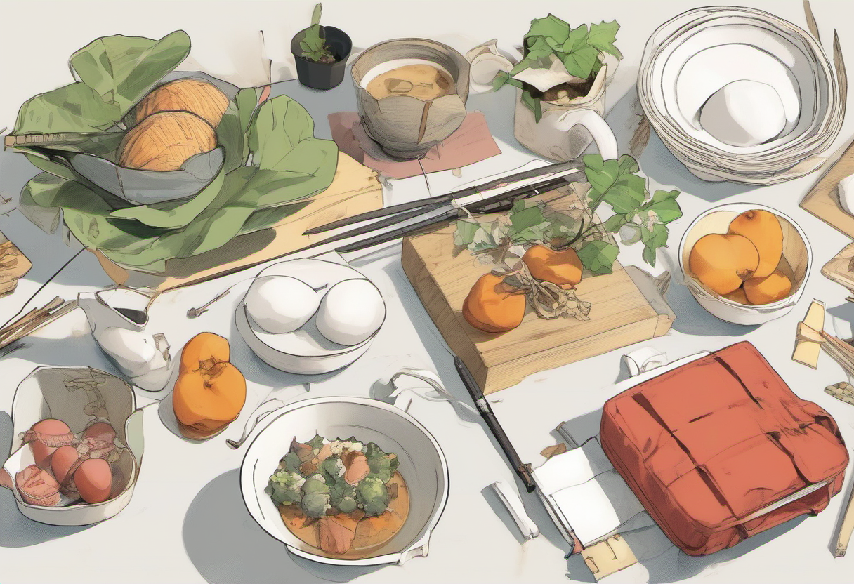 押し入れに夏の寝具と保冷グッズを整えて収納